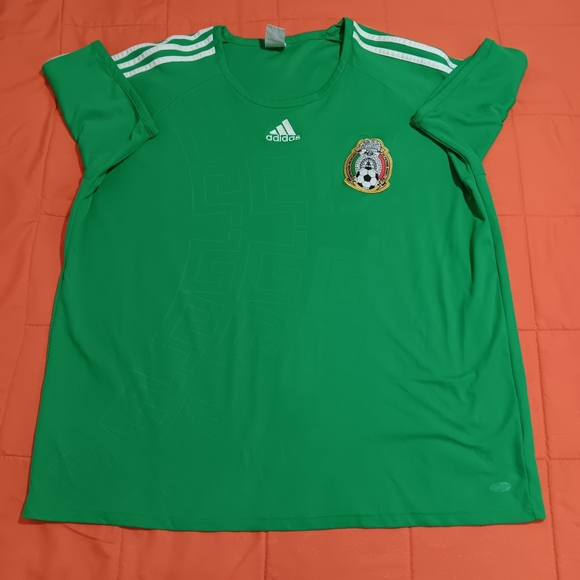 adidas Other - Adidas Mexico Jersey Mens XXL Green 2007 Climacool Soccer
